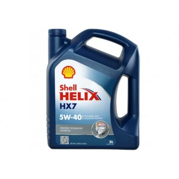 Motorolie Shell Helix HX7 5W40 5L