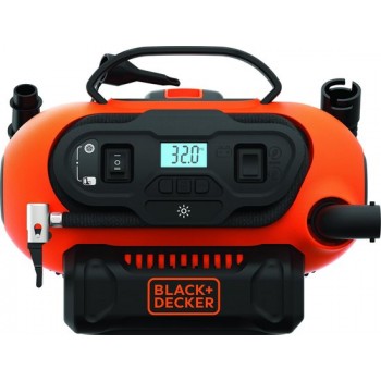 BLACK+DECKER BDCINF18N-QS compressor - tot 11 bar - compact en krachtig - zonder accu en lader