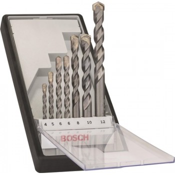Bosch Professional Silverpercussion Steenborenset - 7-delige