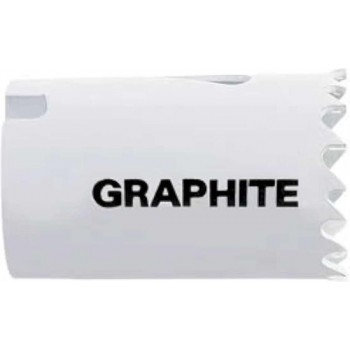 Graphite Gatenboor 114x38mm HSS-Bi-Metaal Voor O.a. Hout Metaal Kunstof En Plastic