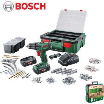Bosch Accuboormachine PSR1800 LI-2 + SystemBox - 241 Delig