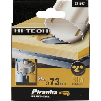 Piranha HI-TECH gatenzaag bimetaal 73 mm X81077