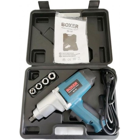 Boxer Elektrische Slagmoersleutel 1/2" met Koffer en Doppenset - 340 Nm - 2350W