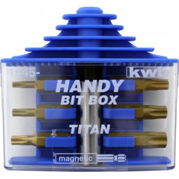 KWB Titan Handy Bit-box Tamper Torx - 7-delig
