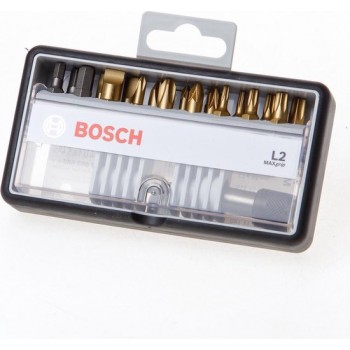 Bosch - 18+1-delige Robust Line bitset L Max Grip 25 mm, 18+1-delig