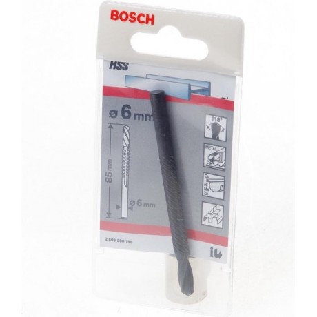 Bosch - Speedboren HSS 6 x 85 mm, d 6 mm