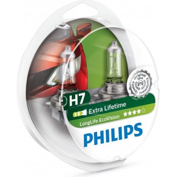 Philips LongLife EcoVision - H7 - 12V Set