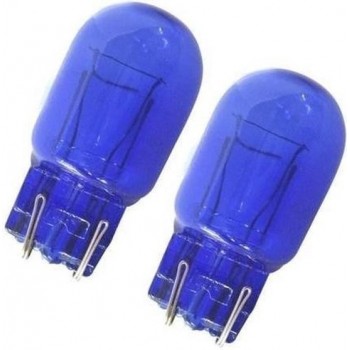 2x T20 12v 21/5w Xenonlook Lampen Set & Gratis Verzending