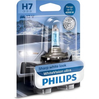 Philips WhiteVision Ultra H7 12972WVUB1 - enkele lamp