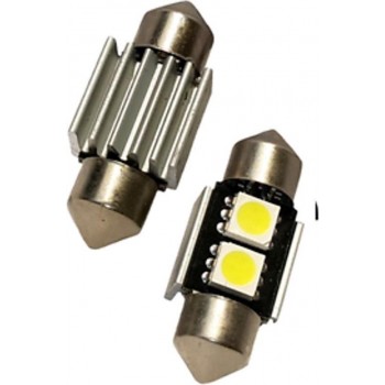 CANBUS Dome Auto Interieur Licht 2 LED C5W SMD 31mm