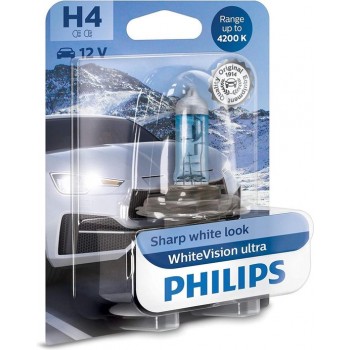 Philips WhiteVision Ultra H4 12342WVUB1 - enkele lamp