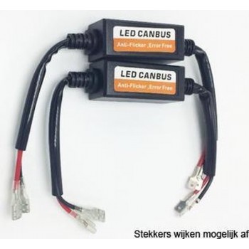Anti-flikker module H11 voor LED koplampen / Voorkomt foutmeldingen Canbus / Set van 2