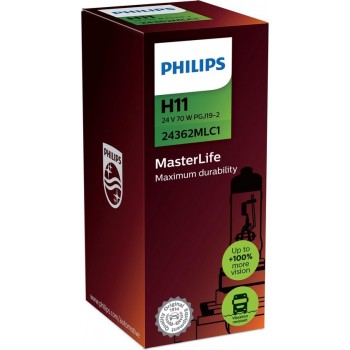 Philips Masterlife Blister 24V H11