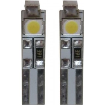 24v 3 SMD LED W3W-T5 - wit binnenverlichting