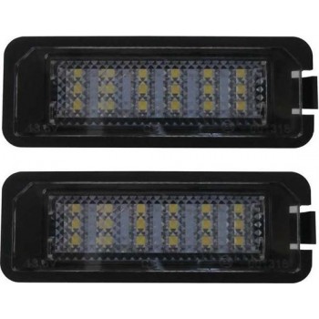 LED kentekenverlichting unit geschikt voor Skoda Suberb 4D 2008