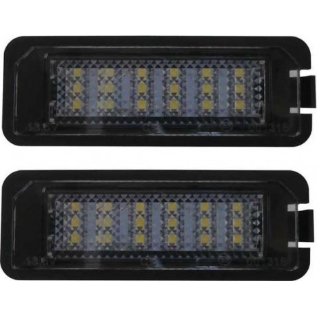LED kentekenverlichting unit geschikt voor Skoda Suberb 4D 2008