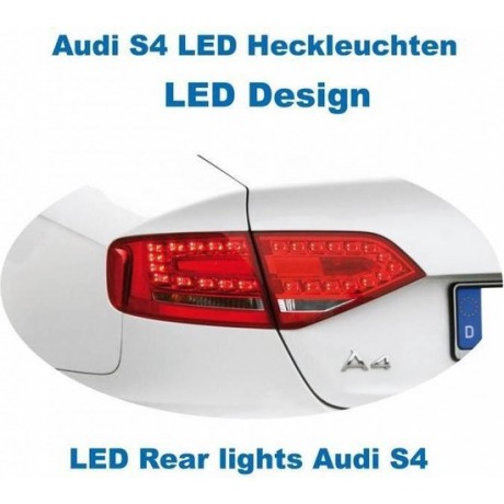 Bundel LED achterlichten Audi A4 / S4 Sedan