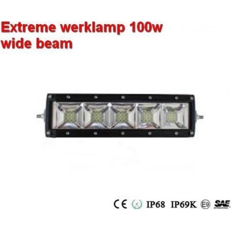 Extreme 10inch 100w LED-werklamp scene