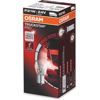 Osram TruckStar Pro 24v BA15s-P21W 7511TSP 10 lampen