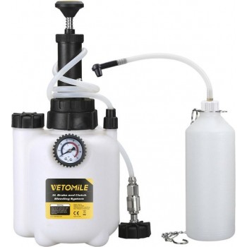 Vetomile remontluchter - vacuum 3L + vulfles - koppeling ontluchter