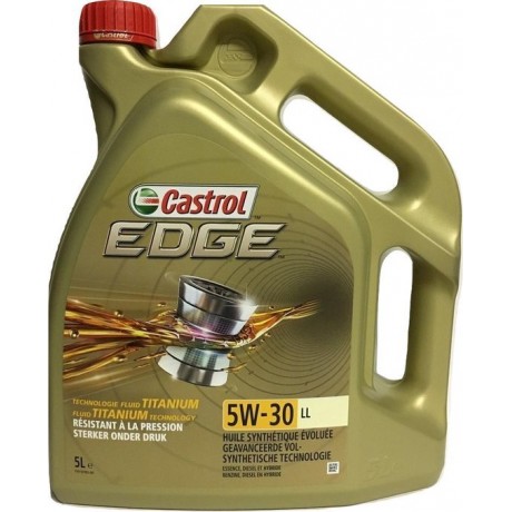 Castrol Edge Titanium 5w30 LL - Motorolie - 5L