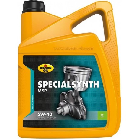 Kroon-Oil SpecialSynth MSP 5w40 - Motorolie - 5L