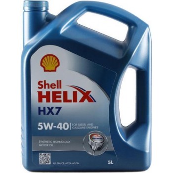 SHELL HELIX HX7 5W-40 5 Liter