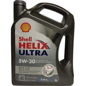 Shell Helix Ultra ECT 5w30 - Motorolie - 5L