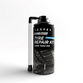 Carpex Tyre Repair Kit |Banden Reperatie Spray | Te gebruiken bij lekke band ondeweg