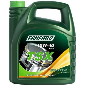 Fanfaro TSX | 10W-40 | Semi-Synthetische Motorolie |  5 Liter