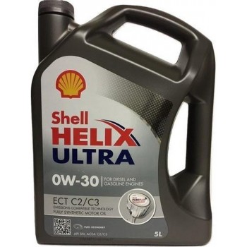 Shell Helix Ultra 0w30 ECT C2/C3 - Motorolie - 5L