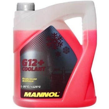 Mannol G12+ Coolant Ready to us Antifreeze Koelvloeistof 5liter