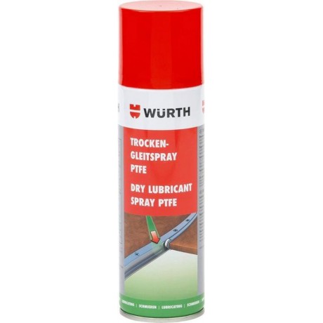 Droog PTFE smeermiddel, spray