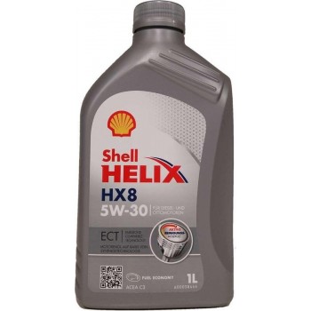 Shell Helix HX 8 ECT 5W30 motorolie Volkswagen 504.00 507.00  Mercedes Benz 229.31 229.51 1Ltr