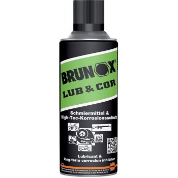Brunox® Lub&Cor® Kettingspray - 400 ml spuitbus, corrosiebescherming