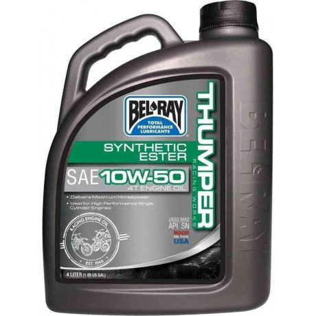 Bel-Ray Thumper Racing Works Synthetic 10W50 4L