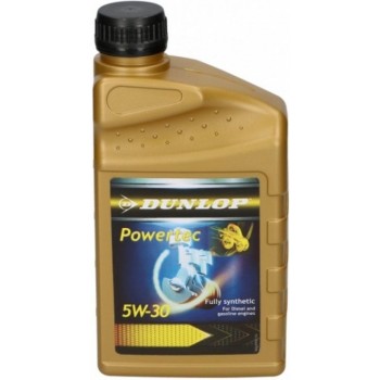 Dunlop Synthetisch Powertec 5w-30 - Motorolie - 1L