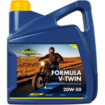 Putoline Formula V-Twin 20W-50 4 L can