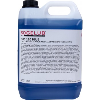 Synthetische olie aluminium (zware verspaning), SOG 120 BLUE 5ltr