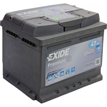 EXIDE EA472 Premium Carbon Boost 12V 47 Ah 450A Autobatterij 3661024034265