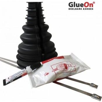 GlueOn deelbare ashoes set - Zwart - 70mm tot 80mm