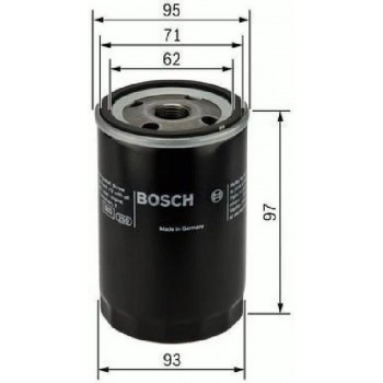 Oliefilter Bosch 0986452003 P2003 Daihatsu compatibele Nissan Toyota VW