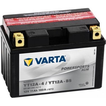 Varta AGM accu 12 V 11 Ah YT12A-4 / YT12A-BS