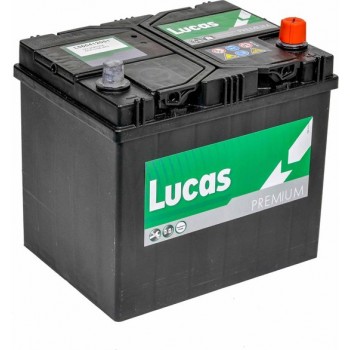 Lucas Premium Auto Accu | 12V 60AH 510 CCA | + Pool Rechts / - Pool Links |