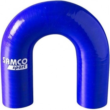Samco Sport Samco Siliconen slang 180 graden bocht - Lengte 127mm - Ø63mm - Blauw
