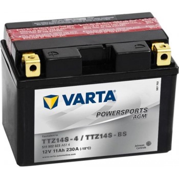 Varta Motor AGM Powersports Accu / Batterij TTZ14S/TTZ14-BS
