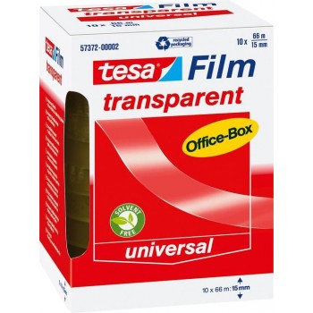 Tesa Office Film - Transparant - 66 m x 15 mm