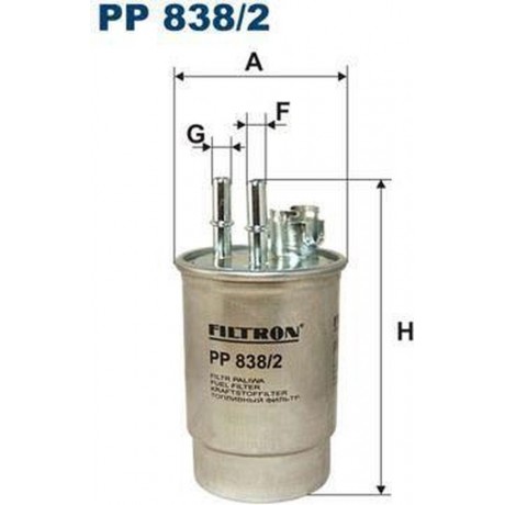 FILTRON Brandstoffilter PP 838/2