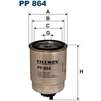 FILTRON Brandstoffilter PP864