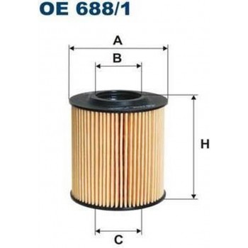 FILTRON Oliefilter oe688 / 1